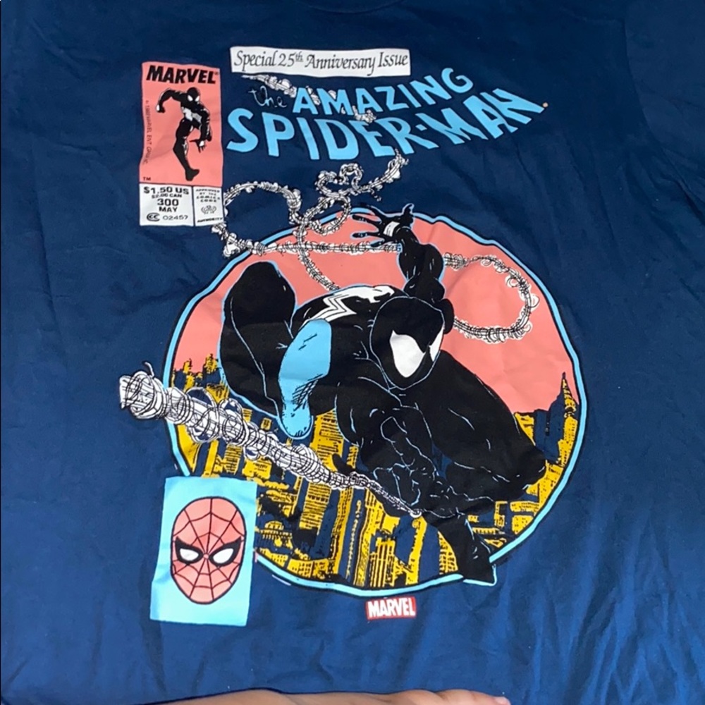Spider man 27th anniversary tee shirt!!